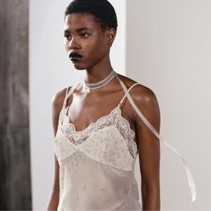 ZARA JEWEL CHOKER SCARF NECKLACE